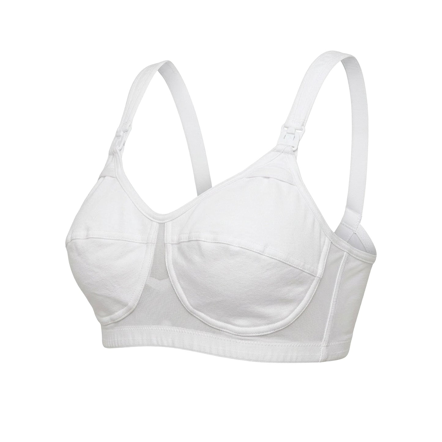 Reggiseno Allattamento in Cotone e Tulle