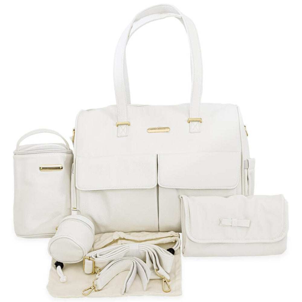 Nazareno Gabrielli - Set Borsa Nascita 7pezzi (borsa - Fasciatoio - Portabiberon - Portaciuccio - Sacchetto Ricambio - Tracolla - Ganci Per Passeggino) Art. Ng505