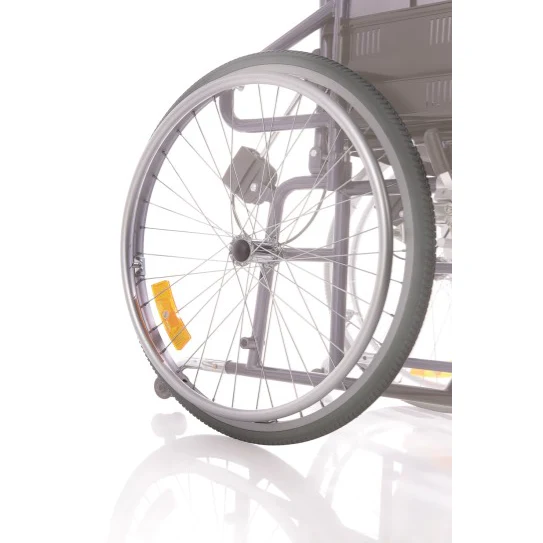 Ruote posteriori in PU Ø 60 cm CAR174 per carrozzina Comfy CP800 (coppia)