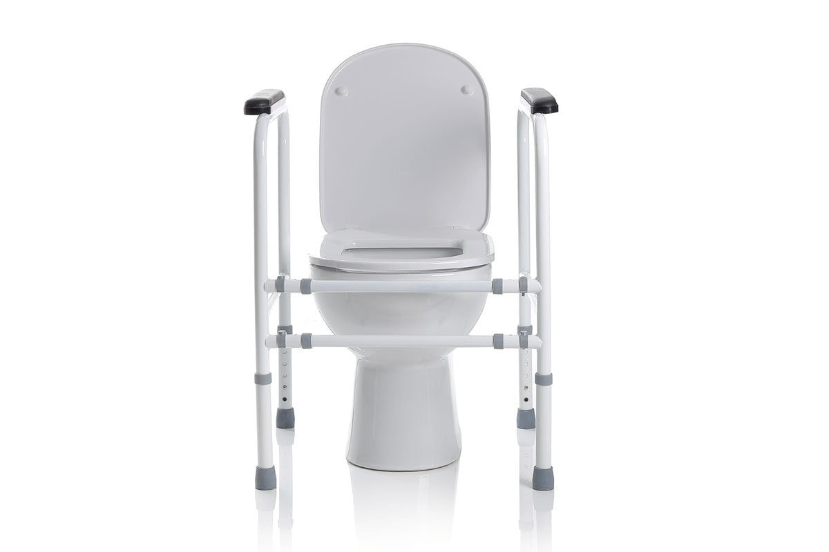 Sostegno per WC in acciaio verniciato – Regolabile in altezza – Serie Onda