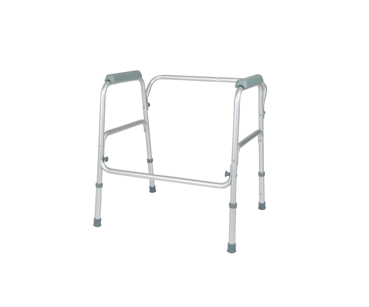 Sostegno per WC in alluminio – Regolabile in altezza – Smontabile – Universale