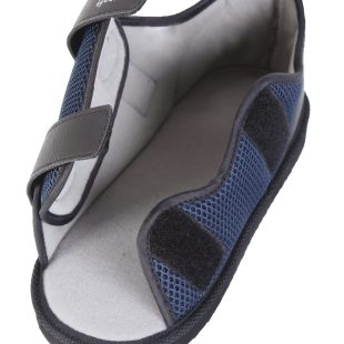 Calzature post operatorie – Punta aperta suola rigida