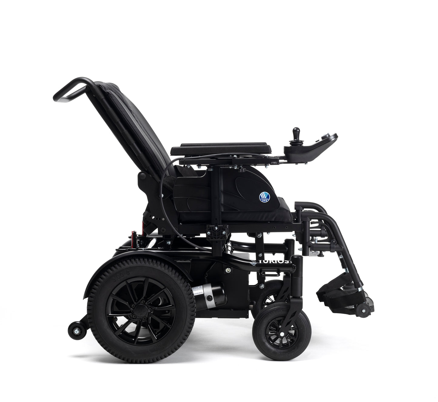 Carrozzina elettronica compatta per interni/esterni a trazione posteriore TURIOS DELUXE