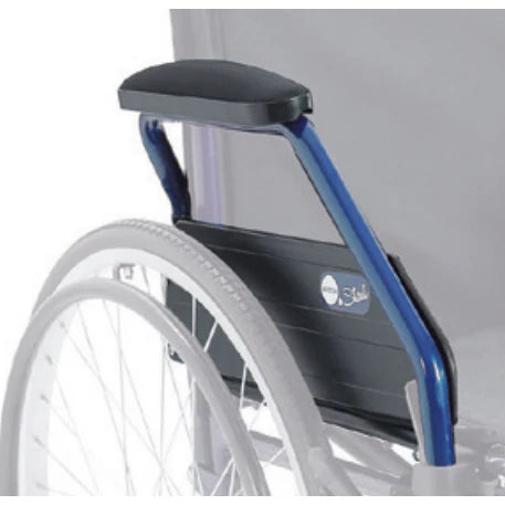 Bracciolo completo CPR400B per carrozzina ARDEA Start (coppia)