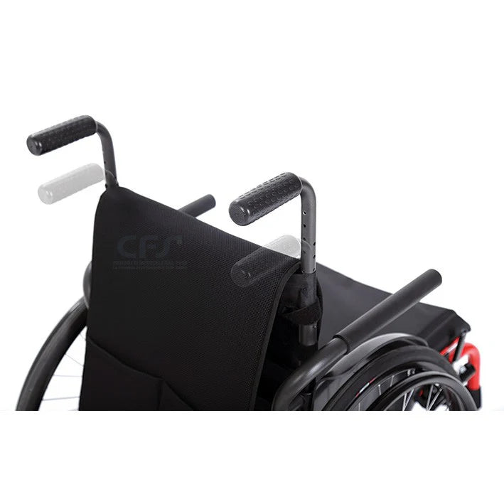 Maniglie regolabili in altezza CLA240 per carrozzina ARDEA ATMOS (paio)