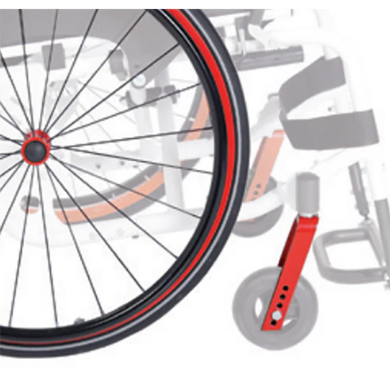 Kit ruote pneumatiche CLA250P per carrozzina ARDEA ATMOS