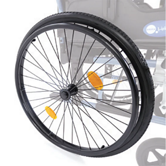 Ruote sgancio rapido CPA735 per carrozzine ARDEA CP770 - CP780 - CP785 - CP790 (coppia)