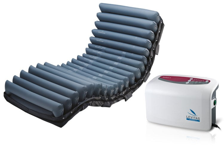 Kit antidecubito a ciclo alternato DOMUS 4 – Materasso Nylon® + TPU traspirante/ impermeabile – H 20,3 a 20 elementi intercambiabili e compressore a controllo digitale