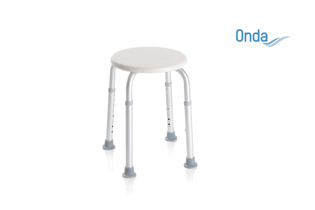 Sedile per doccia – Regolabile in altezza – Serie Onda