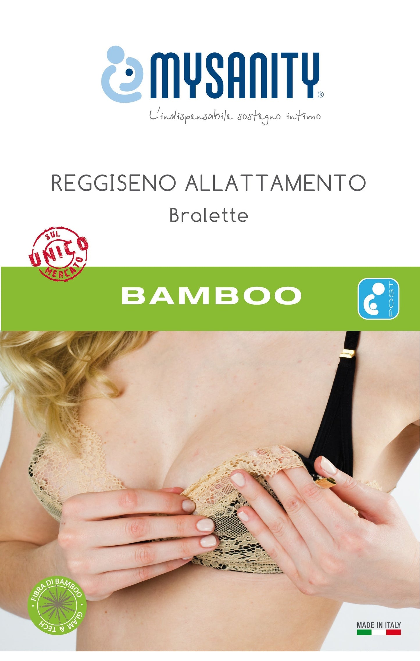 Reggiseno Allattamento Bralette Coppa C Moka