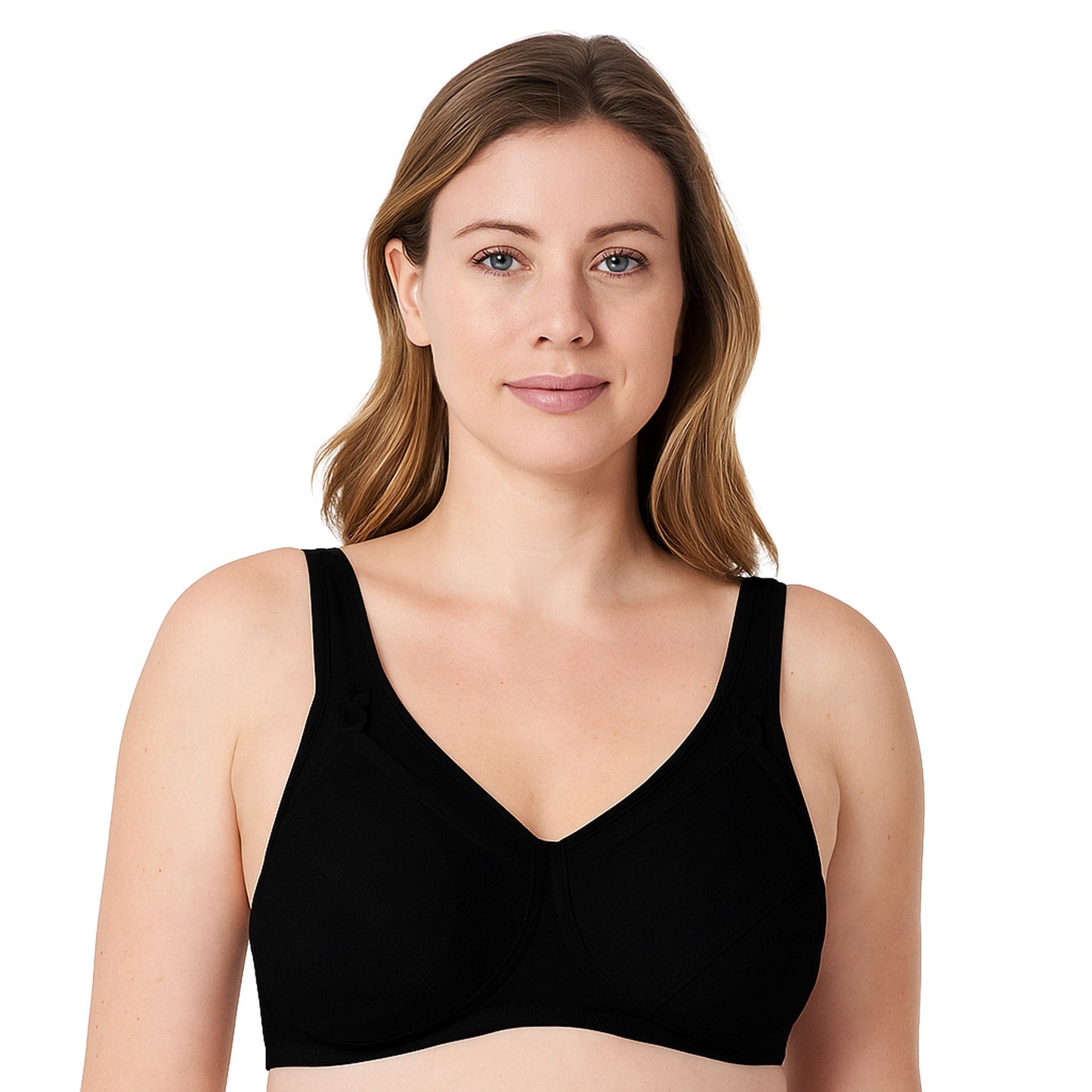 Reggiseno Allattamento Fibra Cava Coppa D Nero