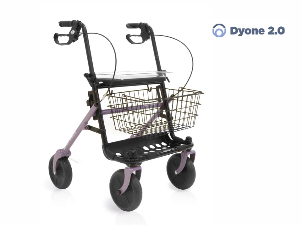 Rollator Pieghevole In Acciaio Verniciato Dyone 2.0 Moretti