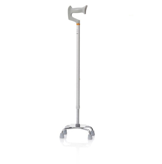 Quadripode in alluminio anodizzato con appoggio antibrachiale – Serie Brio