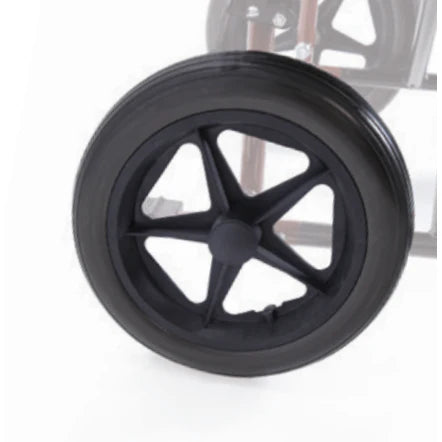 Ruota posteriore in PU Ø 30 cm CPR412 per carrozzine ARDEA Go!/Go!2 (singola)