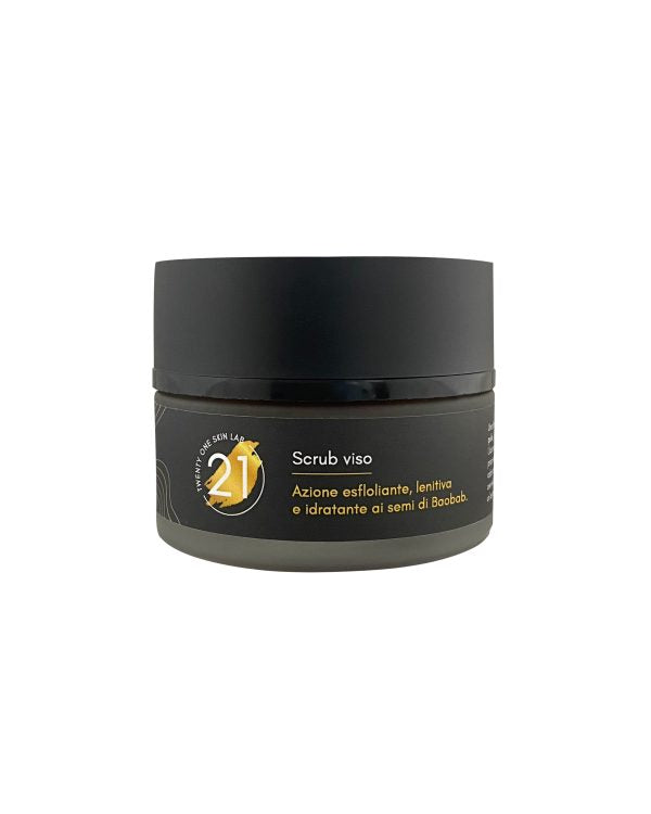 Scrub Viso ai semi di baobab