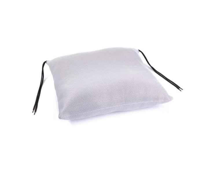 Cuscino in fibra cava siliconata – Rivestimento 3D asportabile e traspirante