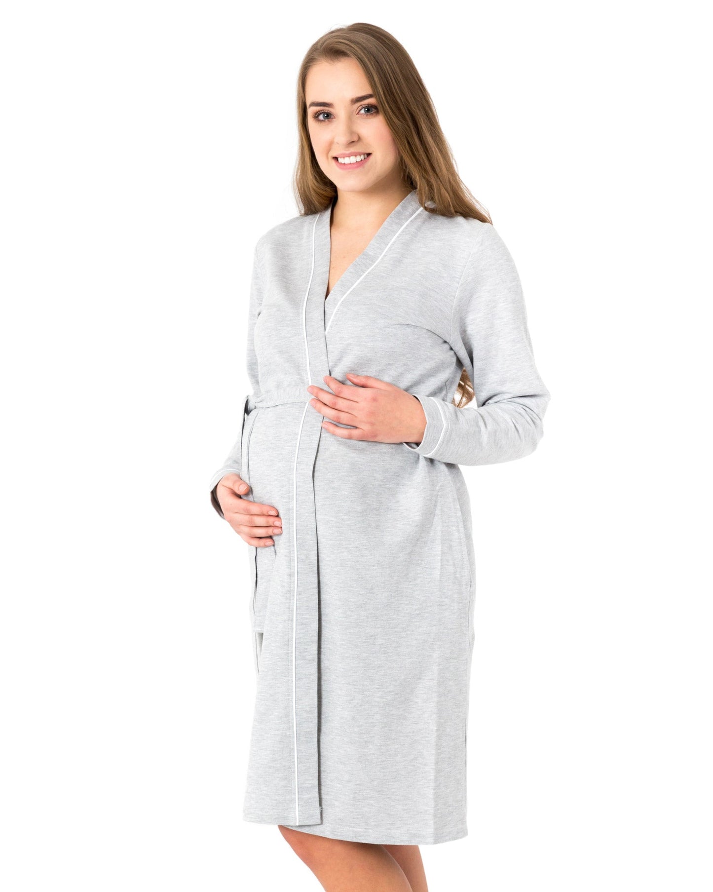 Vestaglia Kimono in Cotone Melange