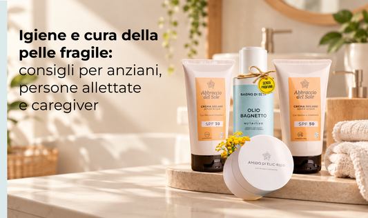 Igiene e cura della pelle fragile: consigli per anziani, persone allettate e caregiver