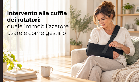 Intervento alla cuffia dei rotatori: quale immobilizzatore usare e come gestirlo