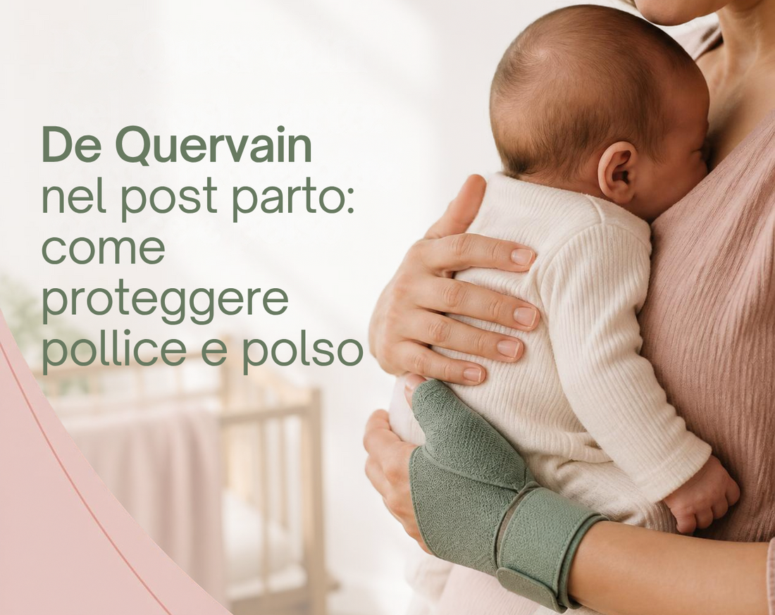De Quervain nel post parto: come proteggere pollice e polso