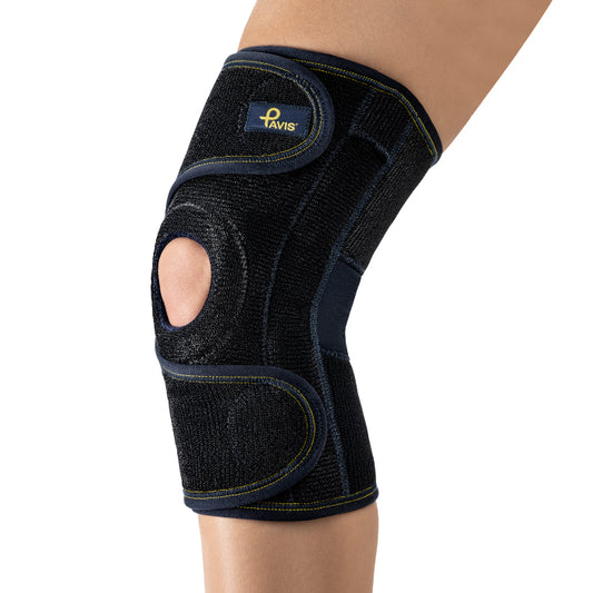 Ginocchiera elastica con foro