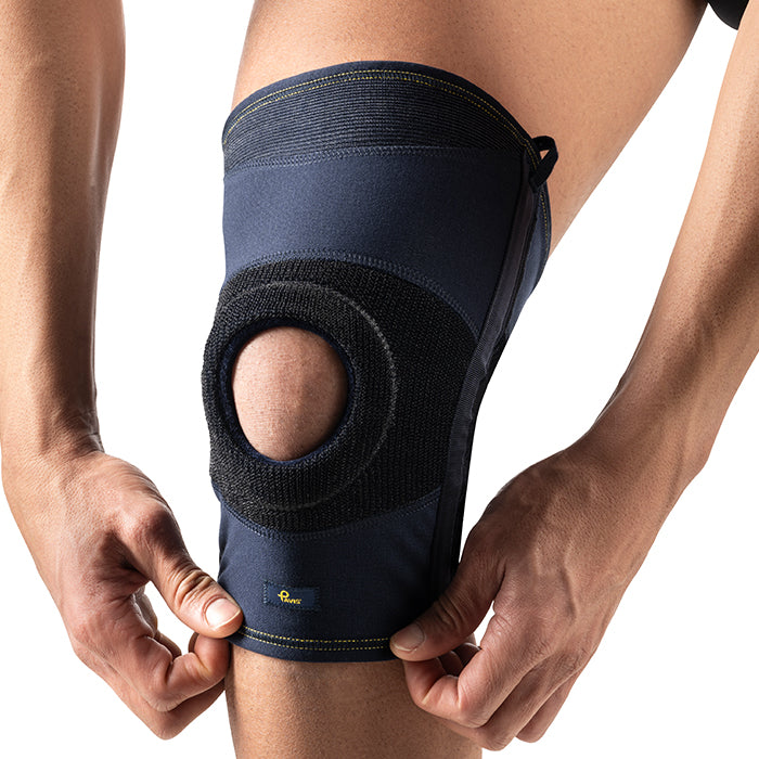 Ginocchiera tubolare con foro