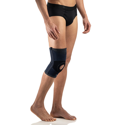 Ginocchiera tubolare con foro