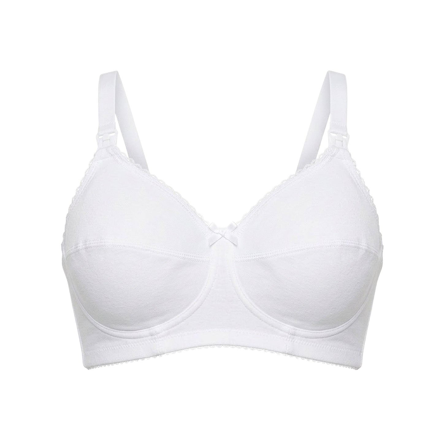 Reggiseno Allattamento Cotone Coppa B Bianco