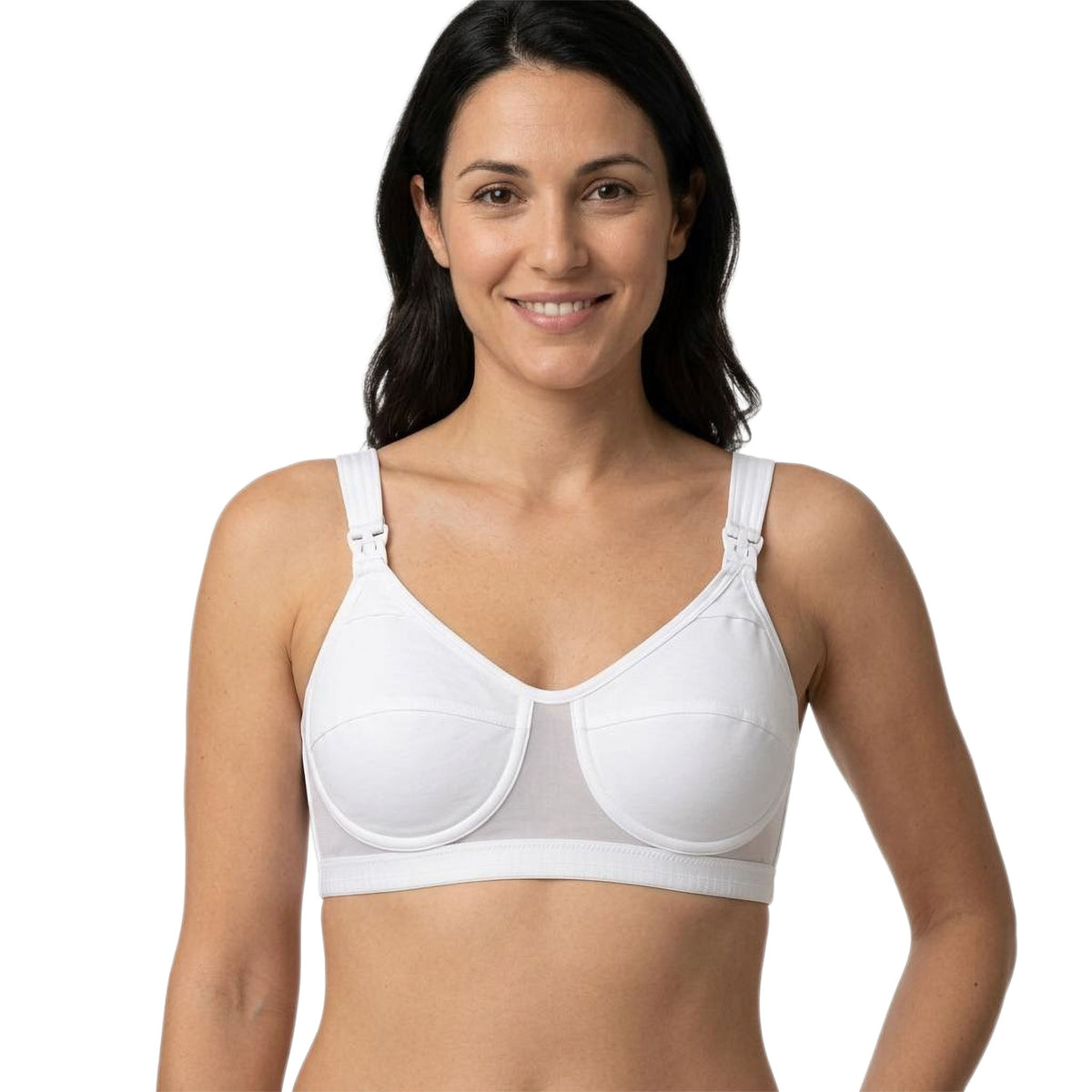 Reggiseno Allattamento Cotone e Tulle Coppa C