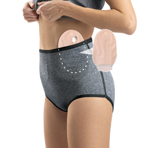 Slip per stomia da donna