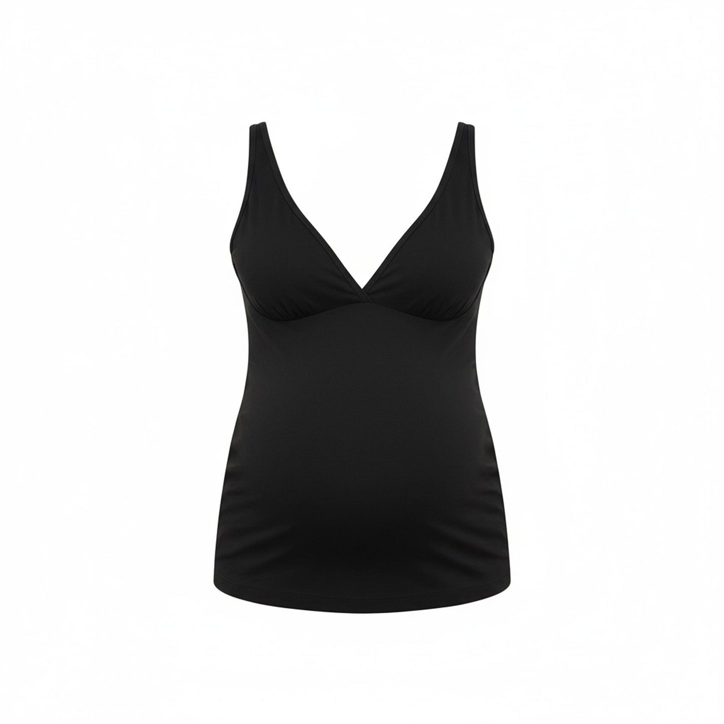 Canotta gestante ed allattamento Bamboo Nero