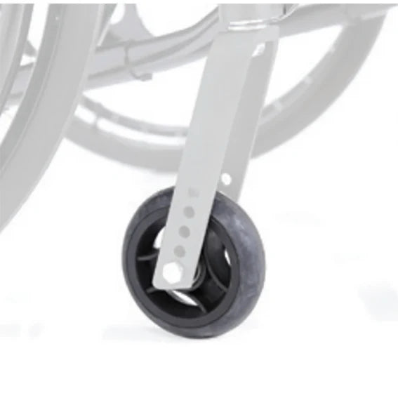 Ruote anteriori imperforabili CLA215 per carrozzina ARDEA ATMOS (coppia) - Ø 10 cm