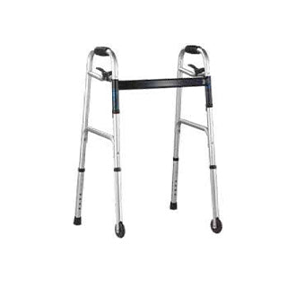 Deambualtore fisso push-down con ruote fisse 7,5 cm