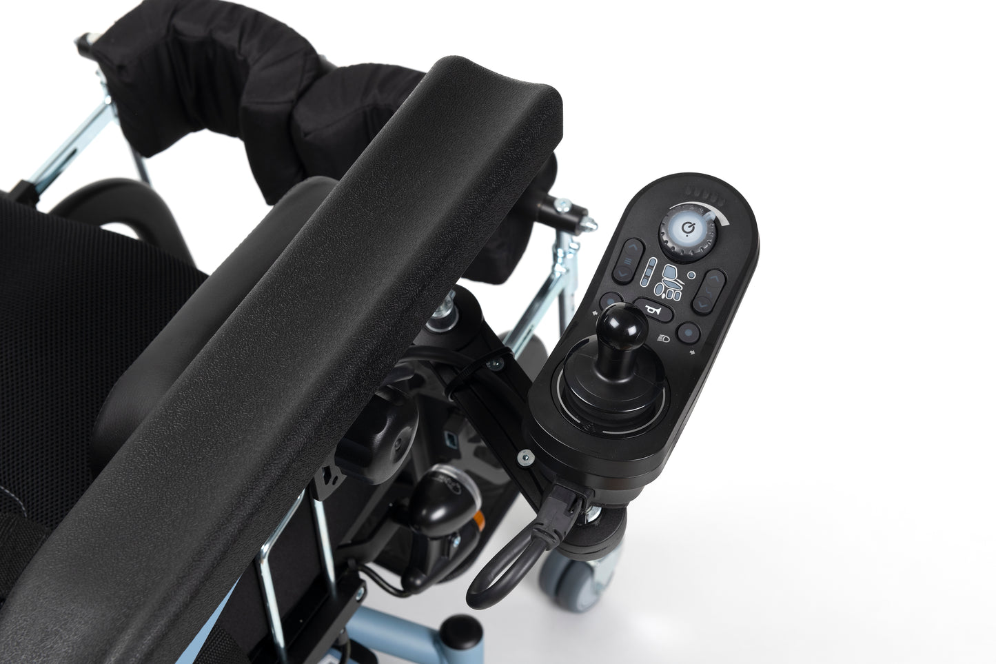 Carrozzina elettronica per esterni con sistema STAND UP - MOD. FOREST 3 STAND UP