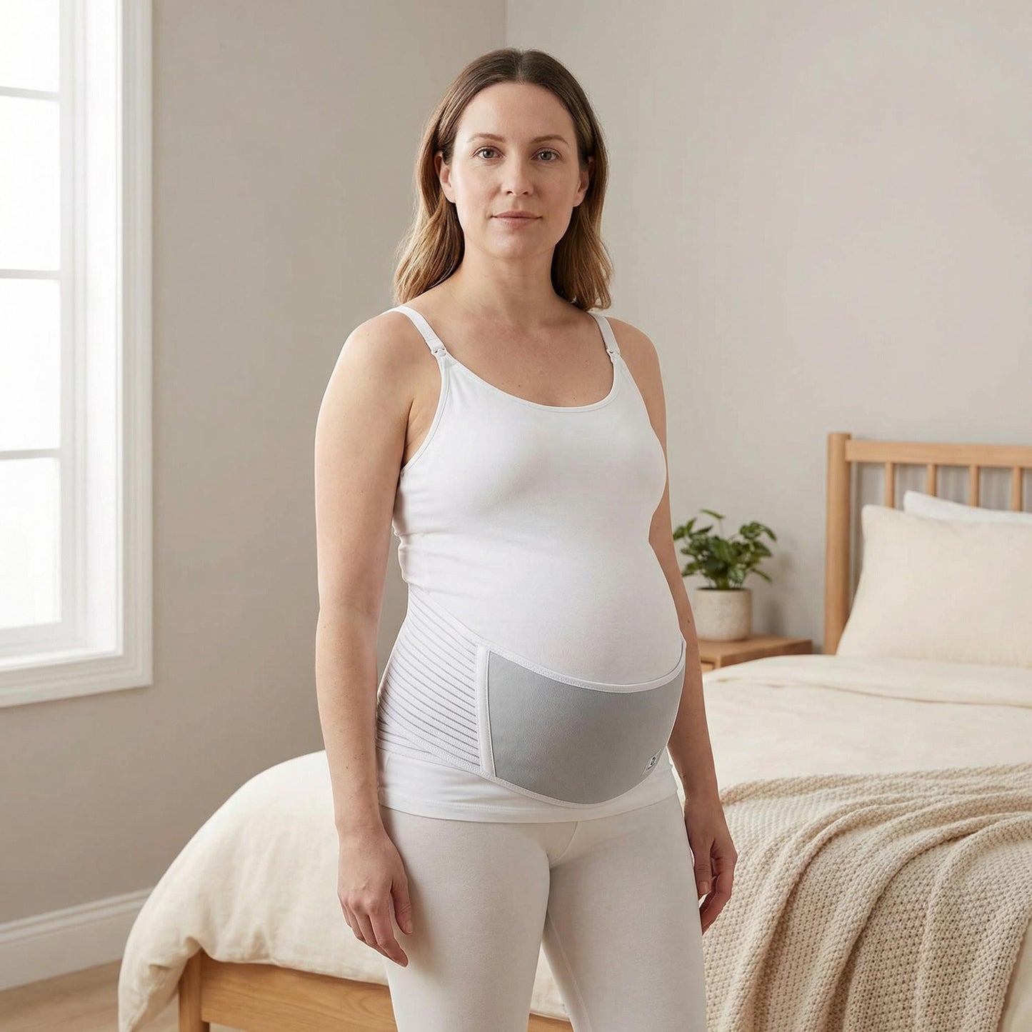 Fascia Gravidanza Belly Belts Bianco