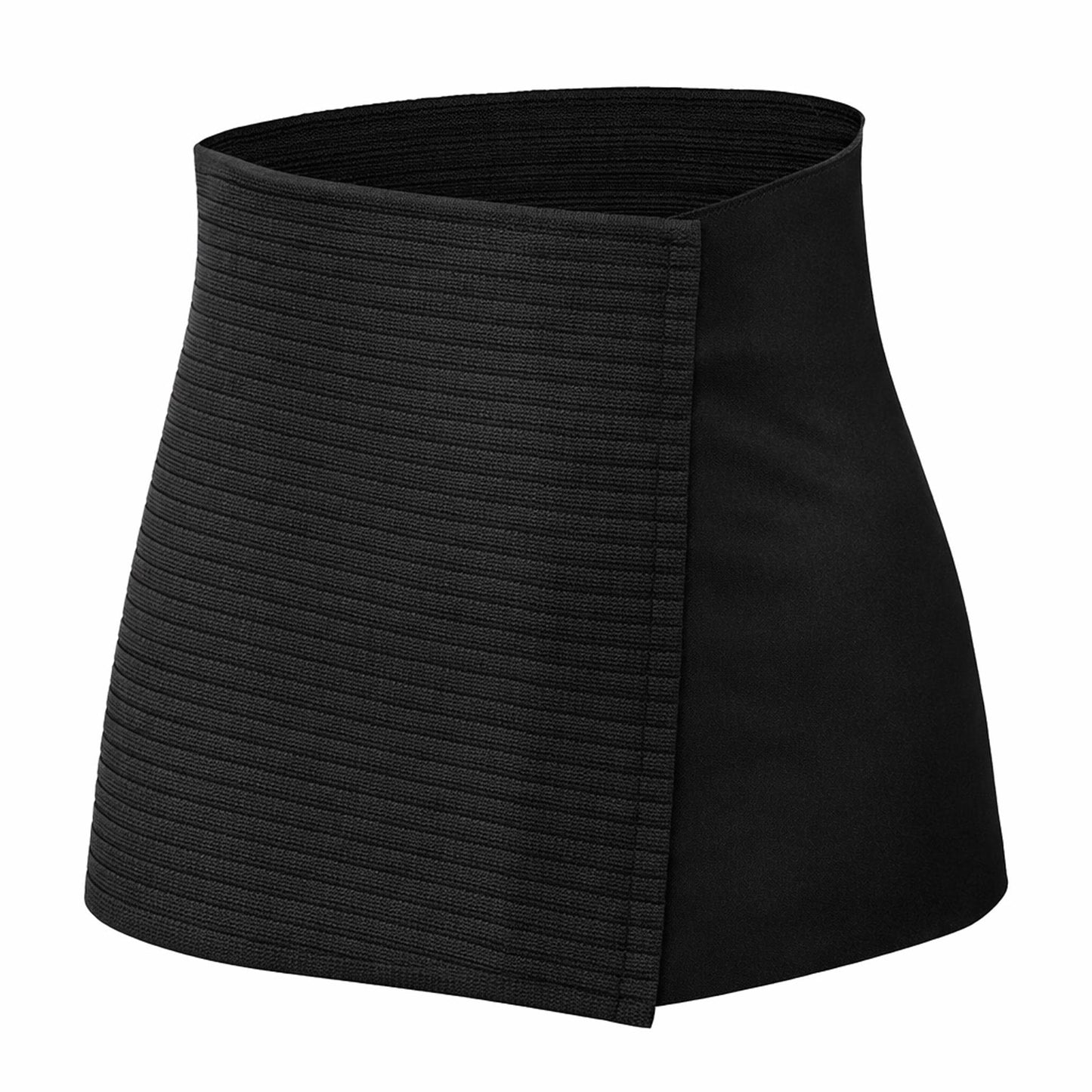 Fascia Post Parto Millerighe Traspirante Nero
