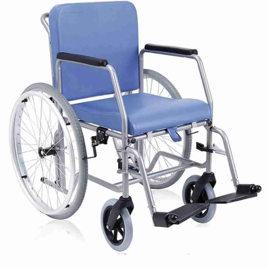 Carrozzina comoda da autospinta con telaio rigido