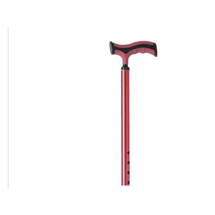 Bastone In Alluminio Regolabile Colorato Puntale In Gomma Standard RP190 Mopedia