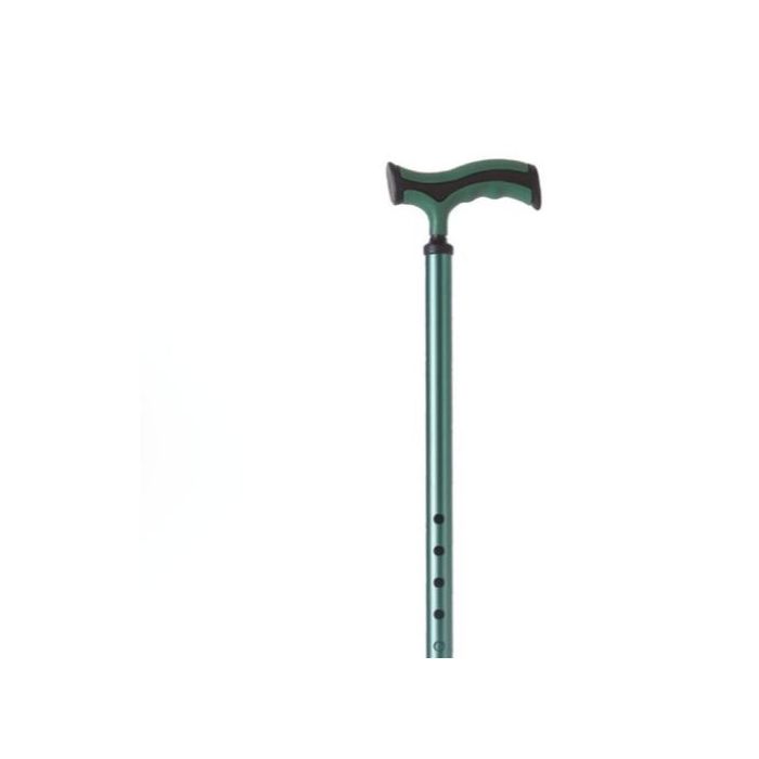 Bastone In Alluminio Regolabile Colorato Puntale In Gomma Standard RP190 Mopedia