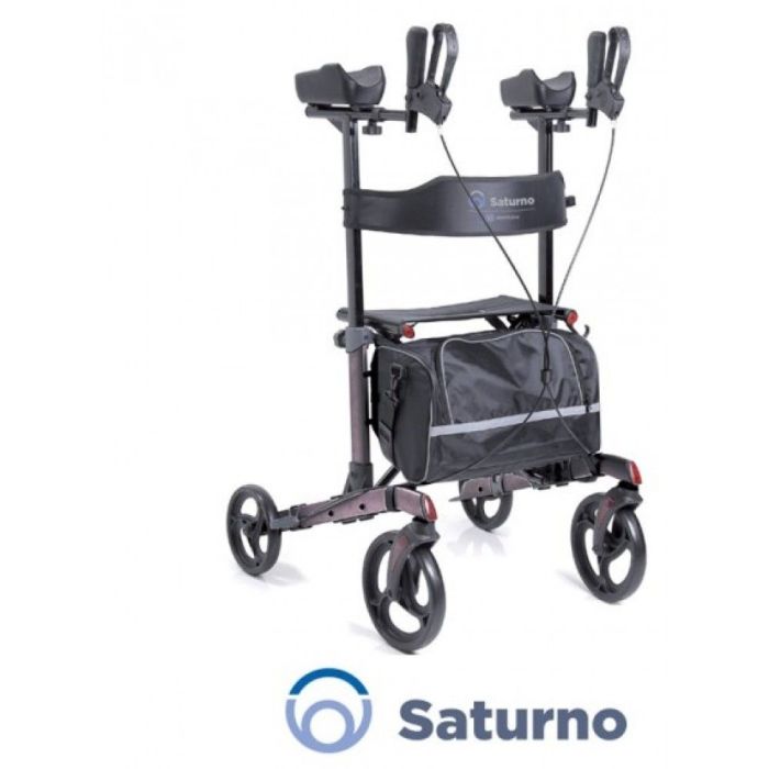 Rollator pieghevole in alluminio verniciato