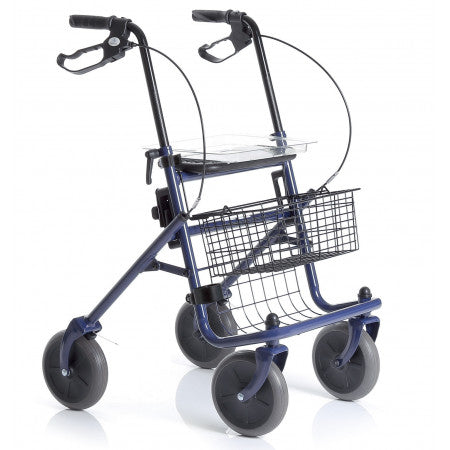 Rollator pieghevole in acciao verniciato – 4 ruote – Dyone