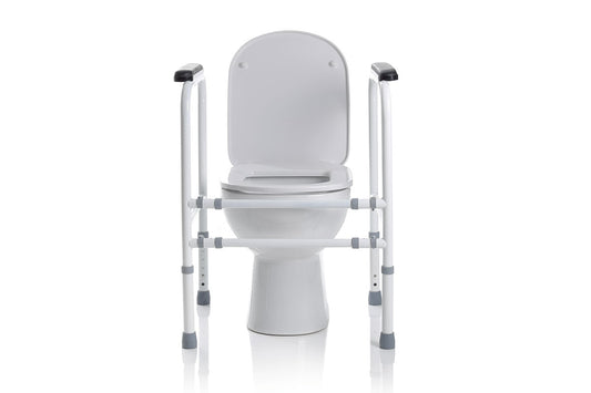 Sostegno per WC in acciaio verniciato – Regolabile in altezza – Serie Onda