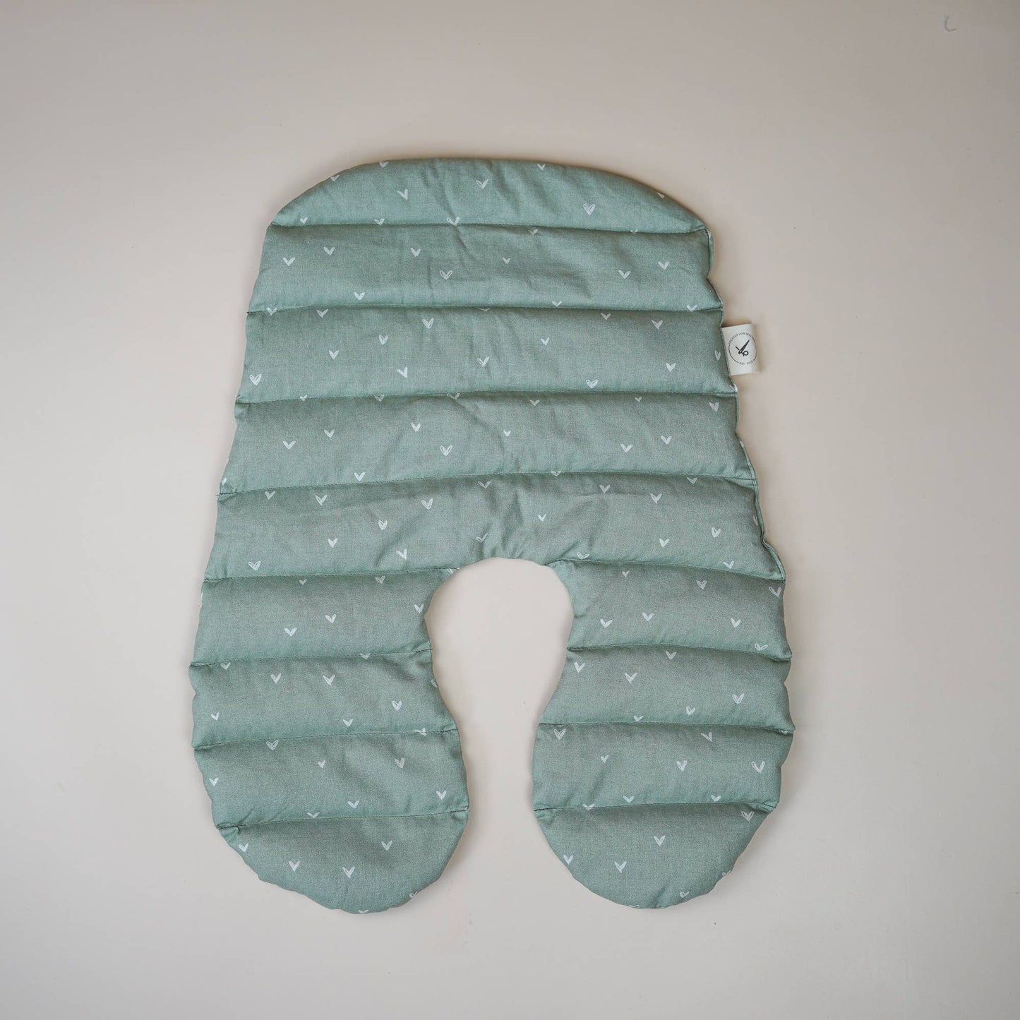 Cuscino termico riempito con farro per il collo cuscino di farro rosa