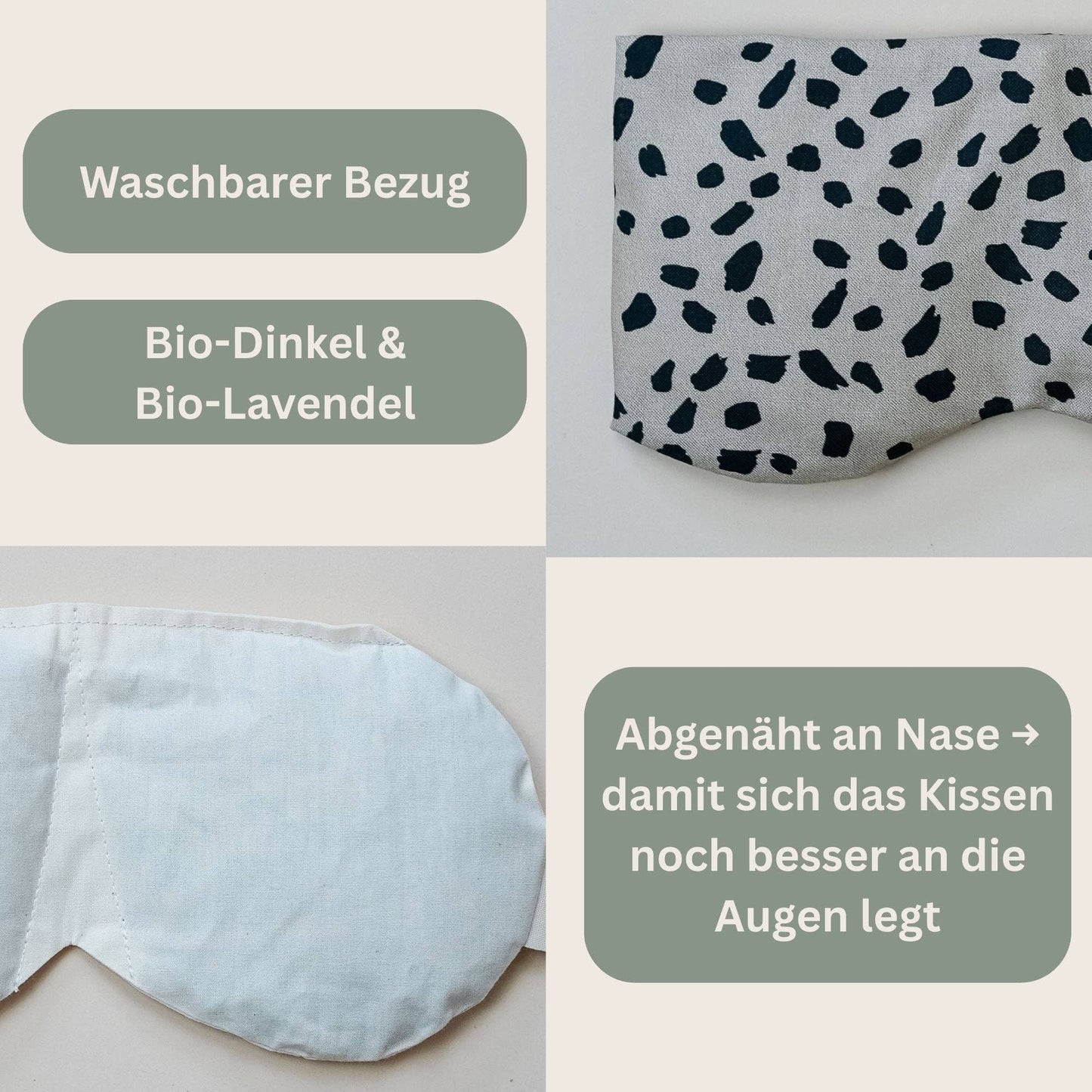 Cuscino per occhi Coffee