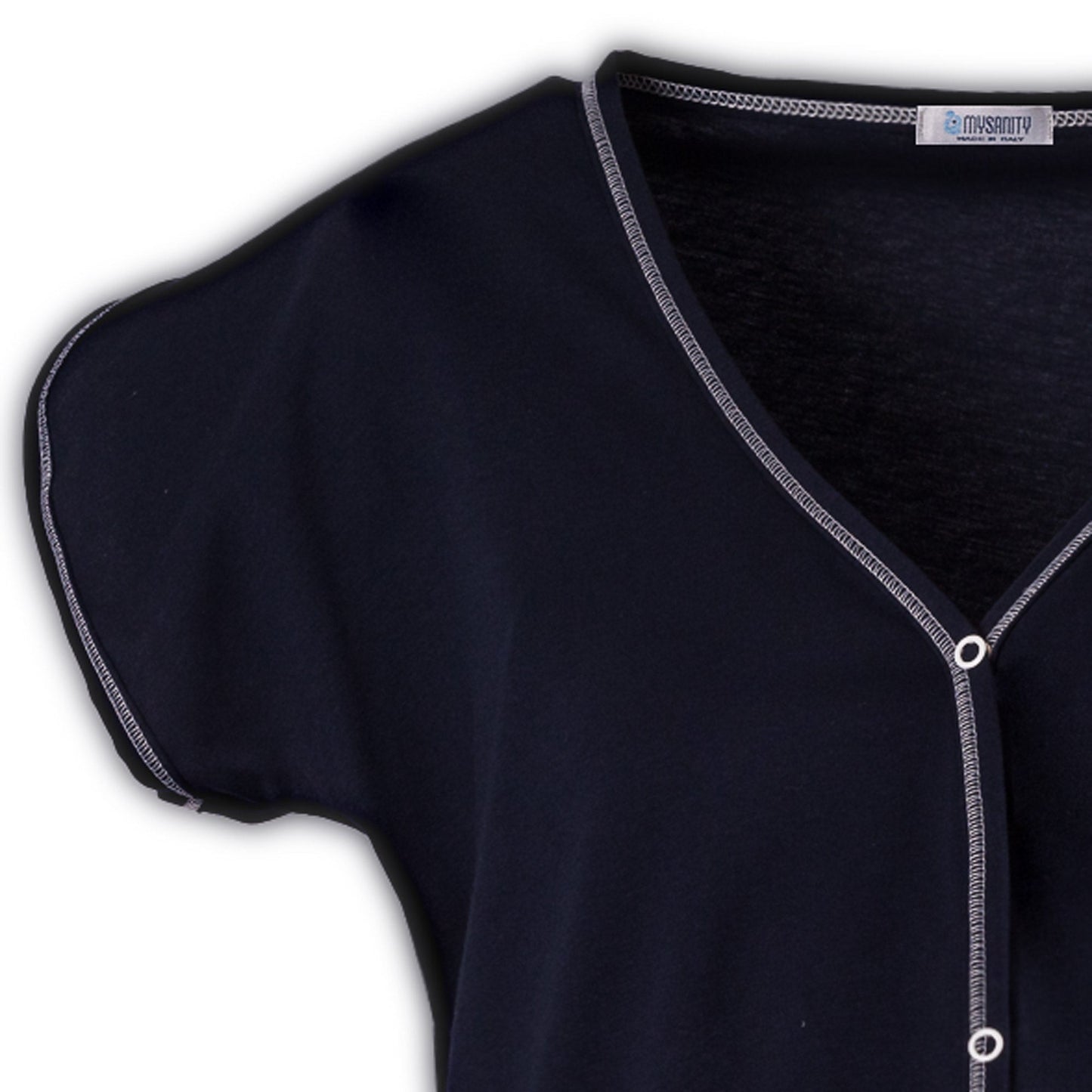 Camicia da parto Blu