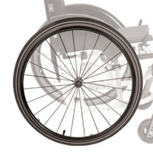 Ruote posteriori pneumatiche CLA231 per carrozzina ARDEA ATMOS (coppia)