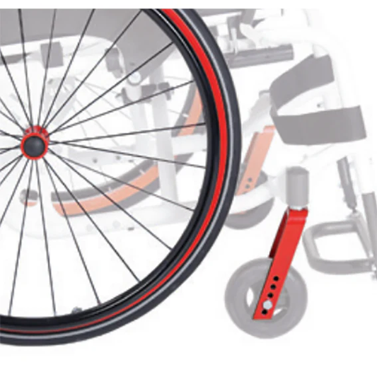 Kit ruote pneumatiche CLA250P per carrozzina ARDEA ATMOS