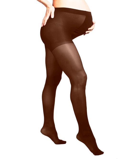 Collant premaman 40 Den graduato Nero