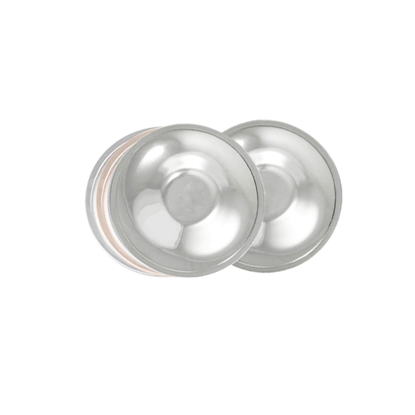 Coppette paracapezzoli in argento trilaminato.