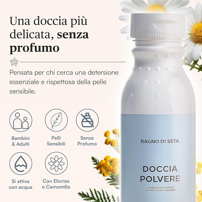 Doccia in polvere